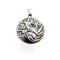 Pendentif Margot de Taxco - Pendentif médaillon zodiaque Gémeaux en argent sterling 58 Facettes