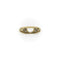 Bague 54 Bague alliance contournée en or jaune 14K avec diamants 58 Facettes