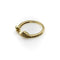 Bague 54 Bague alliance contournée en or jaune 14K avec diamants 58 Facettes