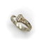 Bague 54 L. Fritzsche and Co. - Bague clou porte-bonheur en or blanc 14k et diamants 58 Facettes