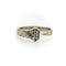 Bague 54 L. Fritzsche and Co. - Bague clou porte-bonheur en or blanc 14k et diamants 58 Facettes