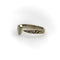 Bague 54 L. Fritzsche and Co. - Bague clou porte-bonheur en or blanc 14k et diamants 58 Facettes
