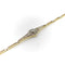 Bracelet Art déco - Bracelet en or 18 ct surmonté platine et diamants 58 Facettes A1000H