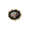 Broche Broche victorienne micro-mosaïque florale 58 Facettes