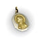Pendentif Art déco français - Pendentif Vierge Marie en or 18 carats bicolore 58 Facettes A10032
