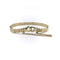 Bracelet Bracelet de style gate vintage en or jaune 14K italien 58 Facettes
