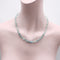 Collier Collier vintage - Perles d’aigue-marine nouées avec fermoir en or 14K 58 Facettes