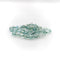 Collier Collier vintage - Perles d’aigue-marine nouées avec fermoir en or 14K 58 Facettes