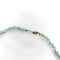 Collier Collier vintage - Perles d’aigue-marine nouées avec fermoir en or 14K 58 Facettes