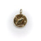 Pendentif 14K - Pendentif charm médaillon en or jaune, vautour Nekhbet 58 Facettes