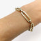 Bracelet Bracelet à maillons trombone signature en or 14K 58 Facettes