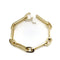 Bracelet Bracelet à maillons trombone signature en or 14K 58 Facettes