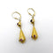 Boucles d'oreilles Etruscan Revival - Boucles d’oreilles pendantes en or jaune 14 ct et 18 ct améthystes 58 Facettes