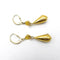 Boucles d'oreilles Etruscan Revival - Boucles d’oreilles pendantes en or jaune 14 ct et 18 ct améthystes 58 Facettes