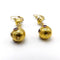 Boucles d'oreilles Etruscan Revival - Boucles d’oreilles pendantes en or jaune 14 ct et 18 ct améthystes 58 Facettes