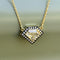 Pendentif Signature Collection - Pendentif bouclier en or 18k et diamants 58 Facettes A1001Z
