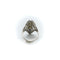 Bague 56 Art déco - Bague navette en or blanc 18 carats, diamants et saphirs 58 Facettes