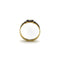 Bague Bague trilogie victorienne - Or 18 ct et diamants, émail bleu 58 Facettes