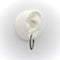 Boucles d'oreilles Boucles d’oreilles créoles en or blanc 18k et diamants noirs et blancs 58 Facettes A10020