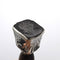 Sceau ancien - Cachet intaille en argent sterling et agate noire 58 Facettes