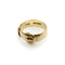 Bague 56 Bague boucle édouardienne en or 18 carats 58 Facettes