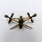 Broche Broche Blackamoor italienne époque géorgienne en argent doré et grenats 58 Facettes
