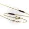 Collier UnoAErre - Collier vintage en or 14K à plique-à-jour bleue 58 Facettes