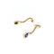 Boucles d'oreilles Boucles d'oreilles pendantes vintage - Or 14K, saphirs et diamants 58 Facettes
