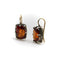 Boucles d'oreilles Boucles d’oreilles vintage - Grenats mandarine en argent et or 18k 58 Facettes