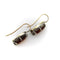 Boucles d'oreilles Boucles d’oreilles vintage - Grenats mandarine en argent et or 18k 58 Facettes