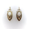 Boucles d'oreilles Etruscan Revival - Boucles d’oreilles pendantes en or 14K et opales 58 Facettes