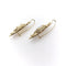 Boucles d'oreilles Etruscan Revival - Boucles d’oreilles pendantes en or 14K et opales 58 Facettes