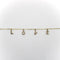 Collier Collier LOVE - Collier en or 14k et diamants micro pavés 58 Facettes