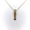 Pendentif Signature - Pince à cravate ou pendentif en or 14K et diamant poire 58 Facettes