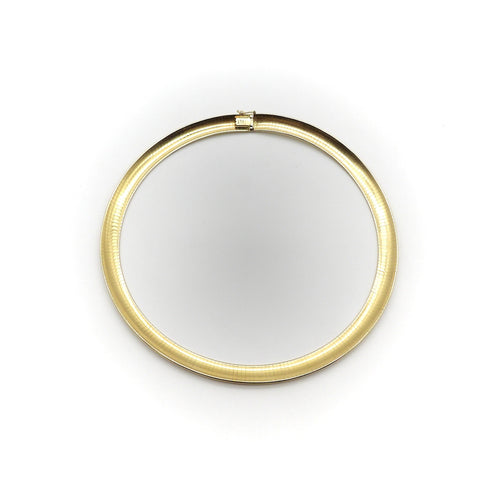 Collier Collier oméga vintage large en or 14K 58 Facettes