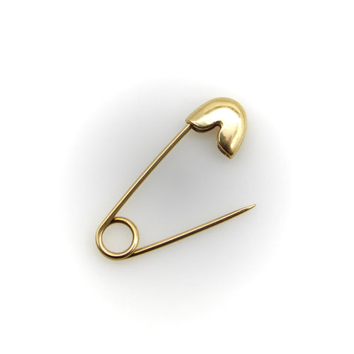 Broche Mid-Century Modern - Broche épingle de sûreté en or 14K 58 Facettes