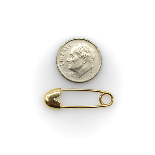 Broche Mid-Century Modern - Broche épingle de sûreté en or 14K 58 Facettes
