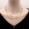 Collier Vintage - Collier station en or 14 carats et perles de turquoise 58 Facettes