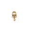 Pendentif Charm chariot bâché vintage américain en or 14K 58 Facettes