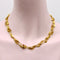 Collier Collier multirangs en or 18 carats et citrines briolettes 58 Facettes