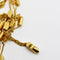 Collier Collier multirangs en or 18 carats et citrines briolettes 58 Facettes