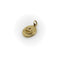Pendentif Cute as a Button - Pendentif médaille lapin en or jaune 14K et rubis 58 Facettes
