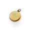 Pendentif Cute as a Button - Pendentif médaille lapin en or jaune 14K et rubis 58 Facettes