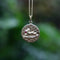 Pendentif Cute as a Button - Pendentif médaille lapin en or jaune 14K et rubis 58 Facettes