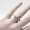 Bague 54 Bague éternité - Alliance en or blanc 14K et diamants 1 ct 58 Facettes A2001P