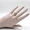 Bague 54 Bague éternité - Alliance en or blanc 14K et diamants 1 ct 58 Facettes A2001P