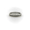 Bague 54 Bague éternité - Alliance en or blanc 14K et diamants 1 ct 58 Facettes A2001P