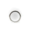 Bague 51 Bague demi-alliance éternité en or blanc 14K et diamants naturels 58 Facettes