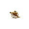 Pendentif Victorien - Pendentif charme canon articulé en or 18k et corail 58 Facettes