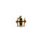 Pendentif Victorien - Pendentif charme canon articulé en or 18k et corail 58 Facettes